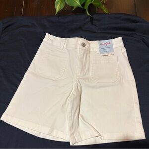 Cat & Jack Women's White Jean Shorts